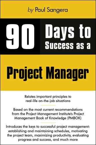 90 Days to Success As a Project Managerdays 