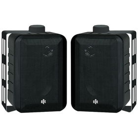 BIC AMERICA RTRV44-2 RtR Series 3-Way Indoor/Outdoor Speakers (Black)rtr 