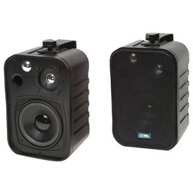 TIC CORPORATION ASP25-B 3-Way Indoor/Outdoor 50-Watt Speakers (Black)indoor 