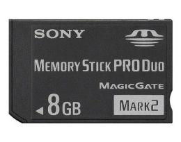 Memory Stick PRO Duo Mark2 8GB Cardmemory 