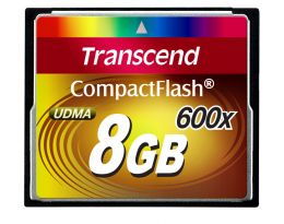 Compact Flash Type I 8GB 600x with Turbo MLC Technologycompact 