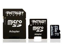microSD 3-in-1 (with miniSD and SD Adapter)&#44; 1GB