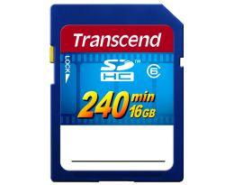 SDHC Class6 HD Video Card 16GB Up to 4-Hours Recording Time
