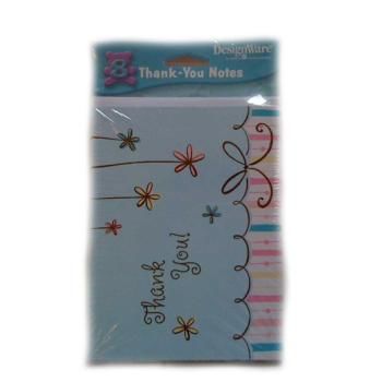 8 Count - Thank You Cards/Notes Case Pack 72count 