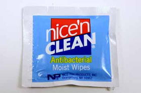 Nice n CLEAN anti-bacterial wipes Case Pack 576