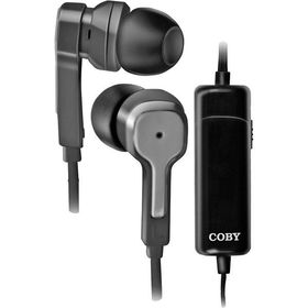 High-Performance Noise-Canceling Earphones With In-Line Volume Control