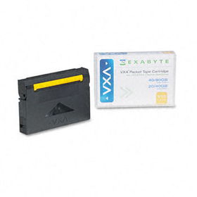 Exabyte 11100106 - 8 mm Cartridge, 124m, 20GB Native/80GB Compressed Capacityexabyte 