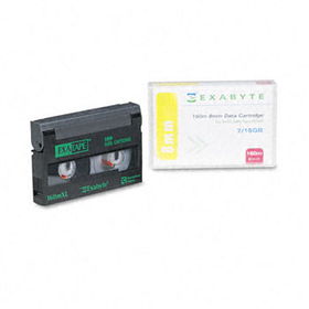 Exabyte 307265 - 8 mm Cartridge, 160m, 7GB Native/14GB Compressed Capacity