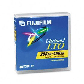 Fuji 26220001 - 1/2 Ultrium LTO-2 Cartridge, 1998ft, 200GB Native/400GB Compressed Capacity