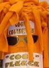 Cool Ya Mon Fleece Throw Color: Orangemon 
