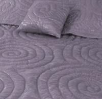 Glitter Purple Twin Comforter with Shamglitter 