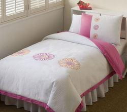 Lali Pink Twin Comforter with Shamlali 