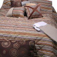 Metropolis King Comforter Set with Bonus Pillow