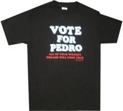 Napoleon Dynamite Vote for Pedro Black Large