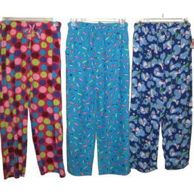 Women's Micro Fleece Assorted Sleep Pants Case Pack 24women 