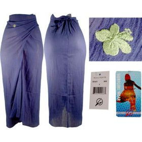 Beach Rays - Ladies/Missy Long Wrap Skirt Case Pack 14