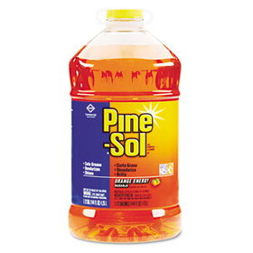 Clorox 41772CT - Pine-Sol All-Purpose Cleaner, Orange Scent, 144 oz. Bottle, 3/Cartonclorox 