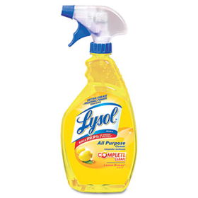 LYSOL Brand 75352CT - All-Purpose Cleaner, Lemon, 12 32 oz Spray Bottles/Cartonlysol 