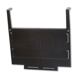 Hot File Panel and Partition Hanger Set, Dark Brownrubbermaid 