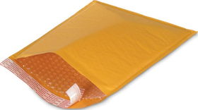 Size #2 8.5x12 Kraft Bubble Mailers with Self Seal (100 Qty)