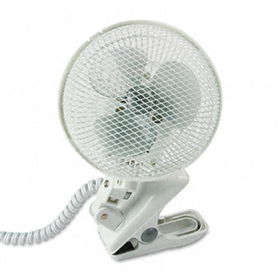 Holmes HACP9 - 9 Two-Speed Personal Clip-on Fan, Metal, White