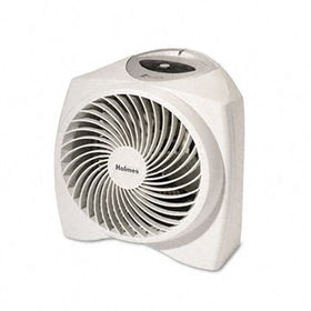 One-Touch Whisper Quiet 1500W Power Heater, 11 1/2w x 9d x 11h, White