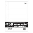 BAZIC Wide Ruled 150 Ct. Filler Paper Case Pack 24