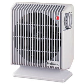 Compact Heater Fan, Gray, 4 21/25 x 8 4/21 x 9 23/25