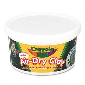 Crayola 575050 - Air-Dry Clay, 2-1/2 lbs., White