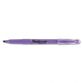 Sharpie Accent 27019 - Accent Pocket Style Highlighter, Chisel Tip, Lavender, 12/Pk