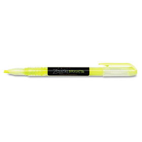 Zebra 71050 - Zazzle Brights Highlighter, Chisel Tip, Fluorescent Yellow Ink, 12/Pkzebra 