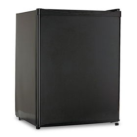 Sanyo SRA2480K - Mid-Size, 2.4 Cu. Ft. Office Refrigerator, Adjustable Thermostat Dial, Blacksanyo 