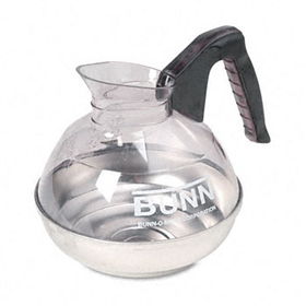 BUNN 6100 - 12-Cup Coffee Carafe for Pour-O-Matic Bunn Coffee Makers, Black Handle