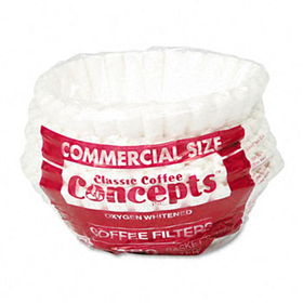 Classic Coffee Concepts CF12FP - Coffee Filters for 12-Cup Drip Coffee Maker, 250/Packclassic 