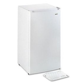 Sanyo SR368W - Counter Height, 3.6 Cubic ft. Refrigerator with Timer Auto Defrost, White