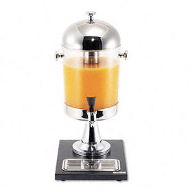 Hormel 4041S70 - KoolKore Single Dispenser, 7-Liter Cold Dispenser w/Drip Tray, Black/White
