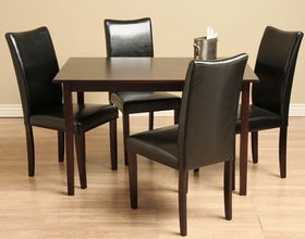 Shino Black 5-piece Dining Room Furniture Set