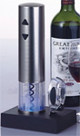  Electric Rechargeable Wine Bottle Opener - Blue-Lit 