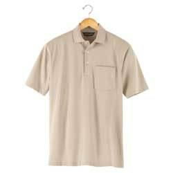 Outer Banks cotton pique sport shirt with pocketouter 