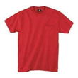 Hanes beefy tee with pocket