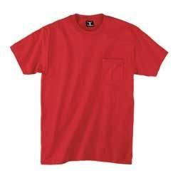 Hanes beefy tee with pockethanes 