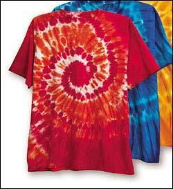 Solid Swirl Tie-Dye T-Shirtsolid 