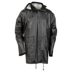 All-Weather&trade; Black Rain Jacket