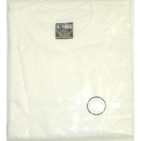 Mens White Short Sleeve T-Shirt, size 2x Case Pack 72