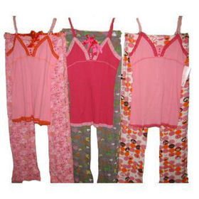 Women's Knit Pajama Set Case Pack 36women 