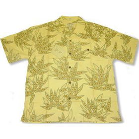Men's Regular Size. Button front Silk Shirt Case Pack 6