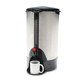Classic Coffee Concepts SSU100 - 100-Cup Stainless Steel Commercial Percolator Urn