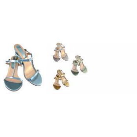Ladies Fashion Dress Strap Sandal With 1" heels Case Pack 6ladies 