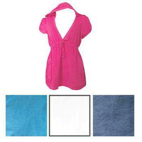 Womens Jrs. Terry Cloth Top with Hood Case Pack 36womens 