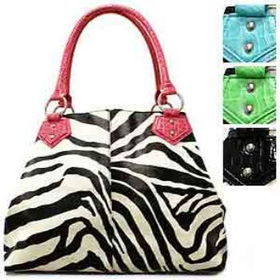Faux Fashion Handbag Case Pack 8faux 